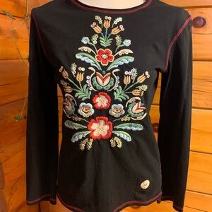 Double D Ranch Embroidered T-Shirt Size Small